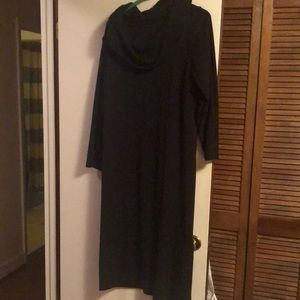 Black xl sweater dress. Mid calf